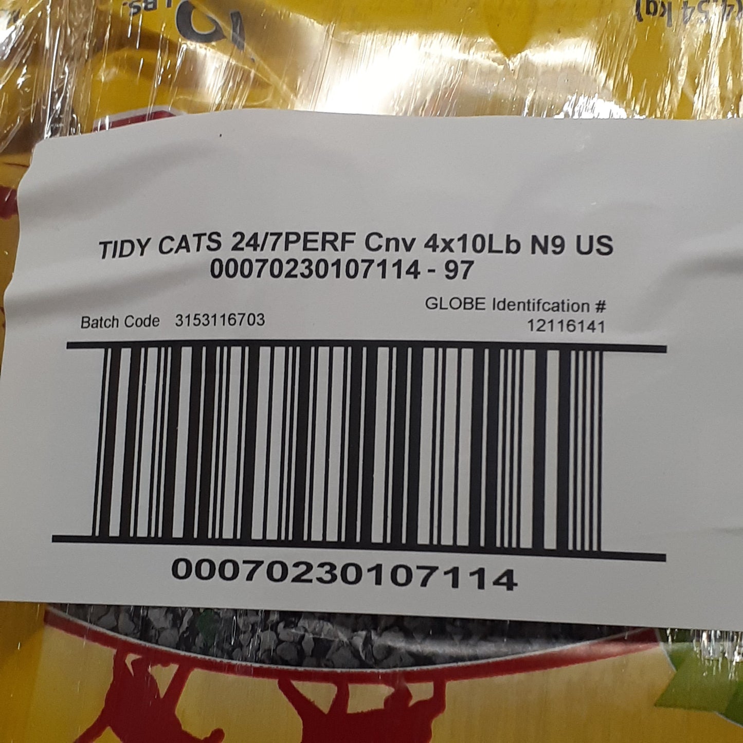 ZA@ PURINA 40 POUNDS! (4 Bags) Tidy Cats Non Clumping Cat Litter 10 lb. Bags