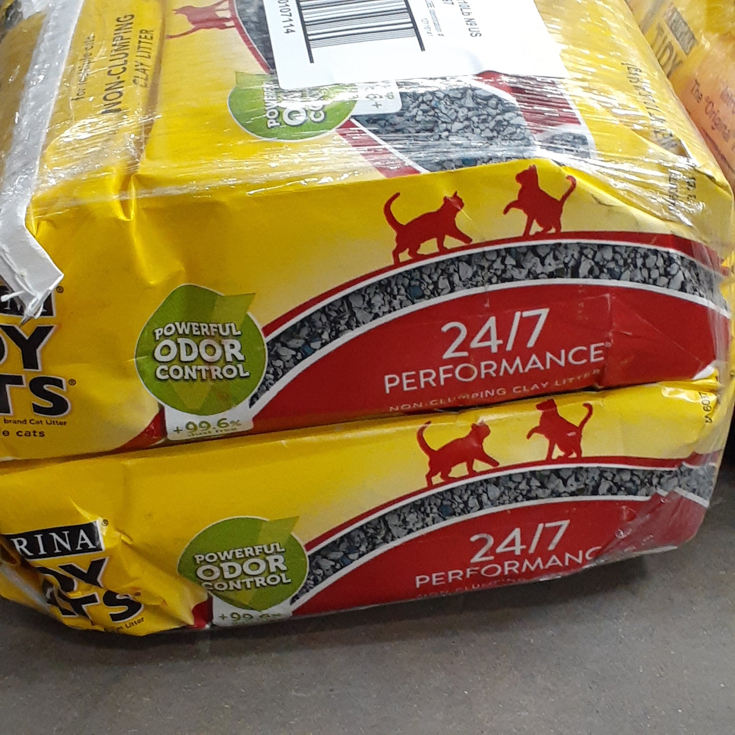 ZA@ PURINA 40 POUNDS! (4 Bags) Tidy Cats Non Clumping Cat Litter 10 lb. Bags