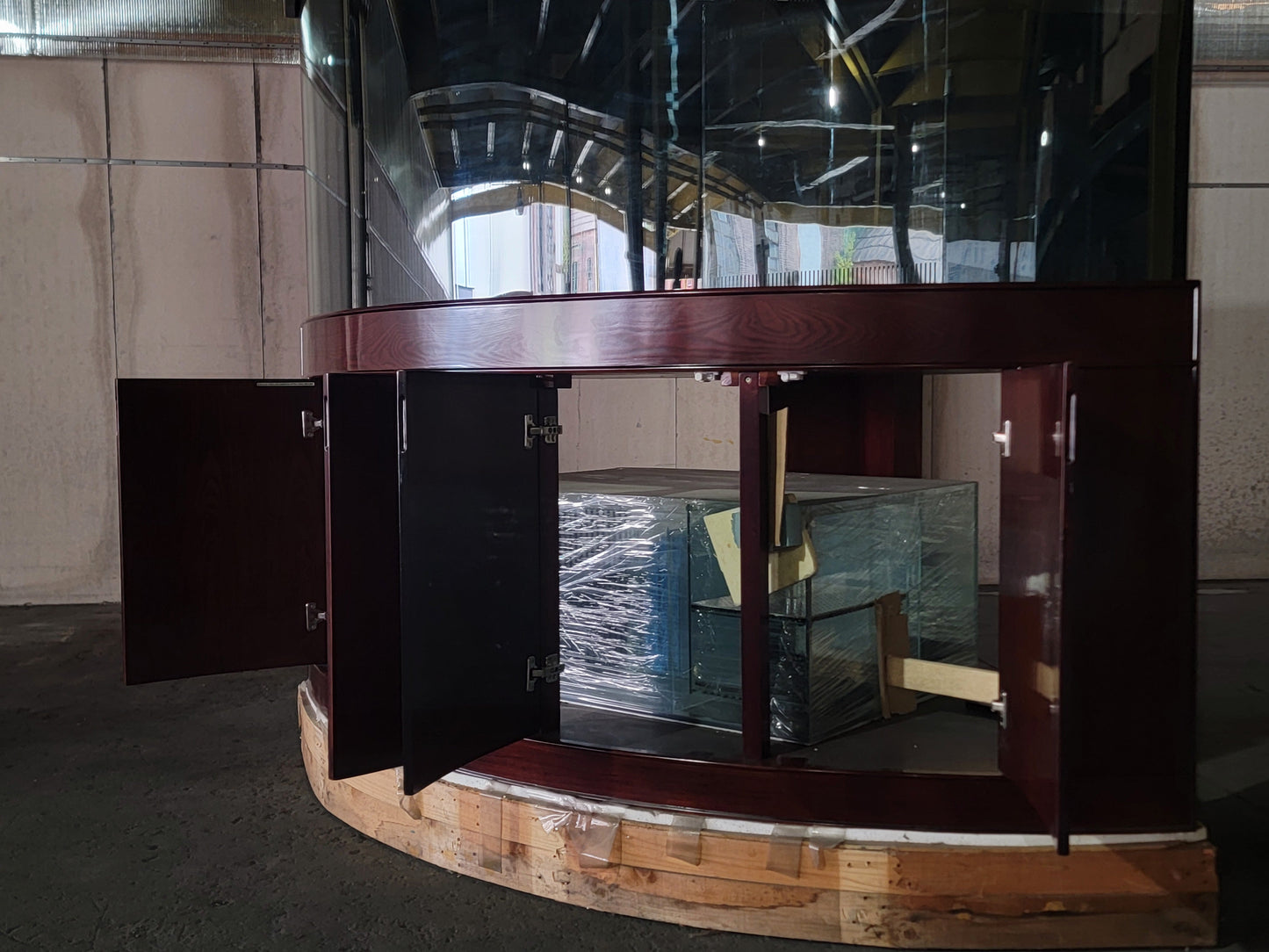 155g Corner Reef-Ready Aquarium Set