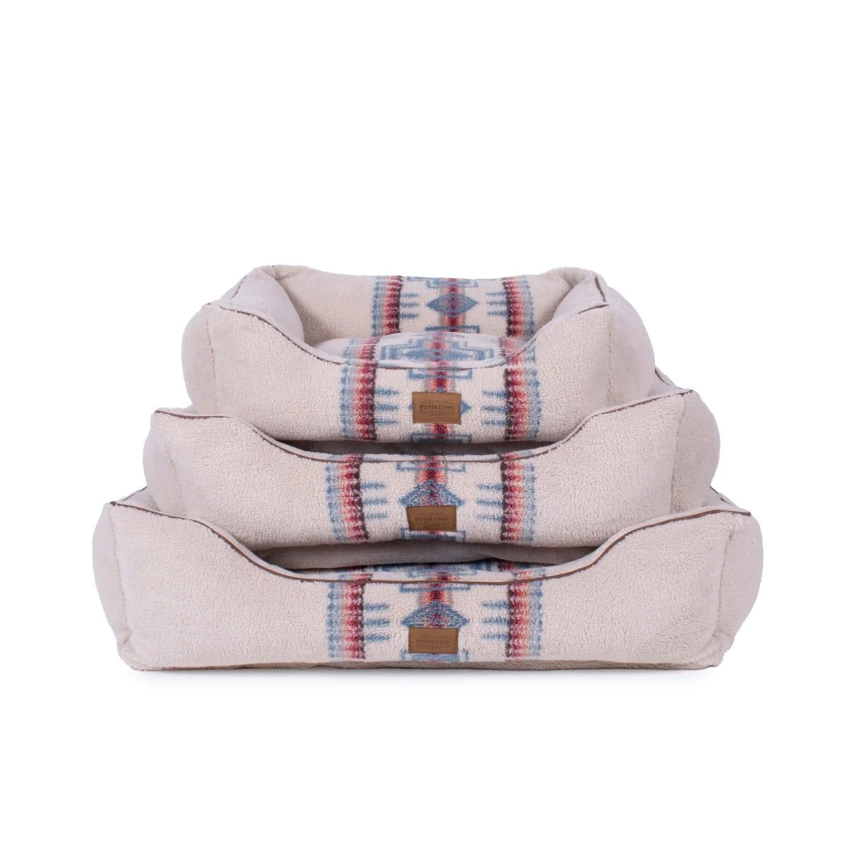 Dog Bed Kuddler Berber Pendleton 🛏️ - Purrfect Pet Kingdom
