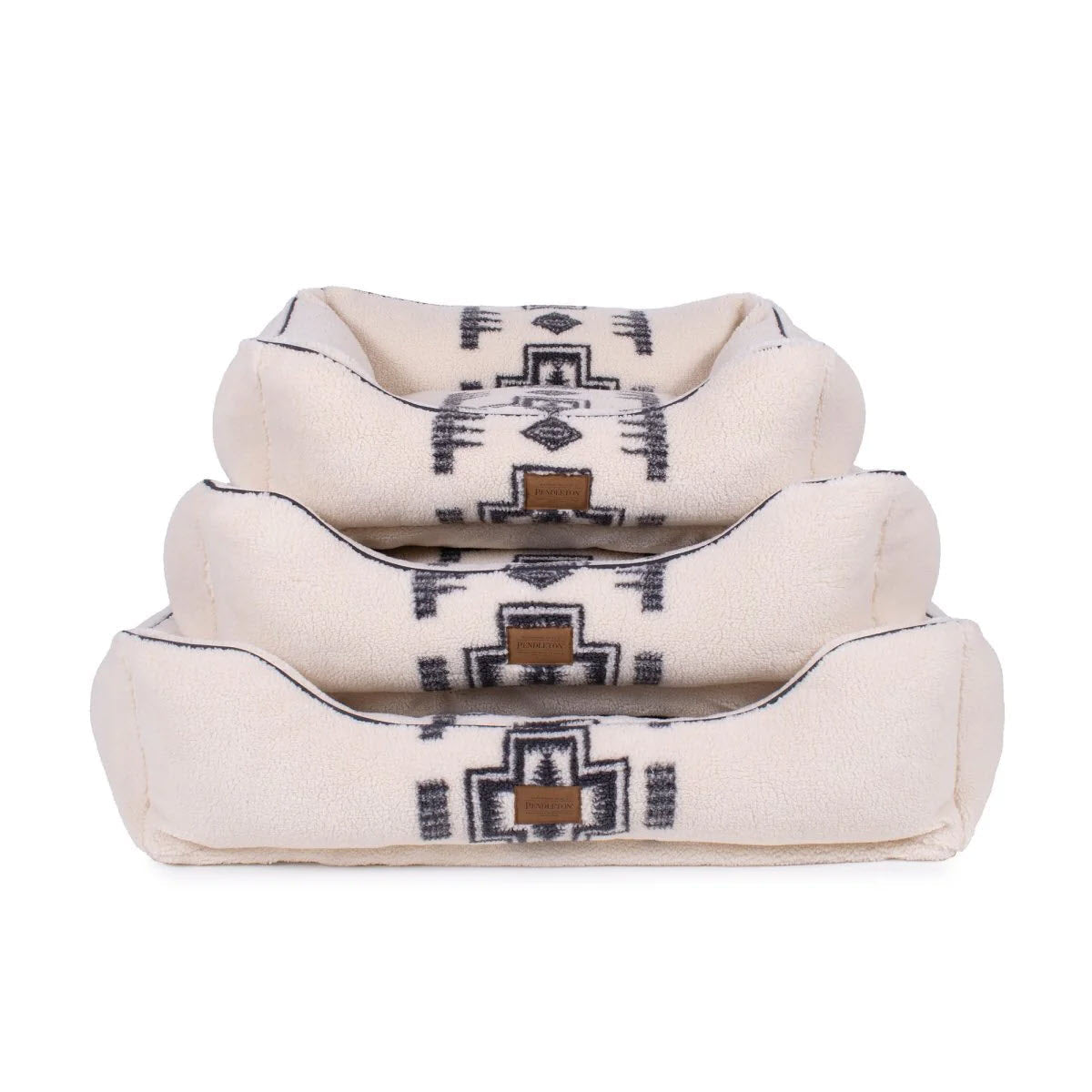 Dog Bed Kuddler Berber Pendleton 🛏️ - Purrfect Pet Kingdom