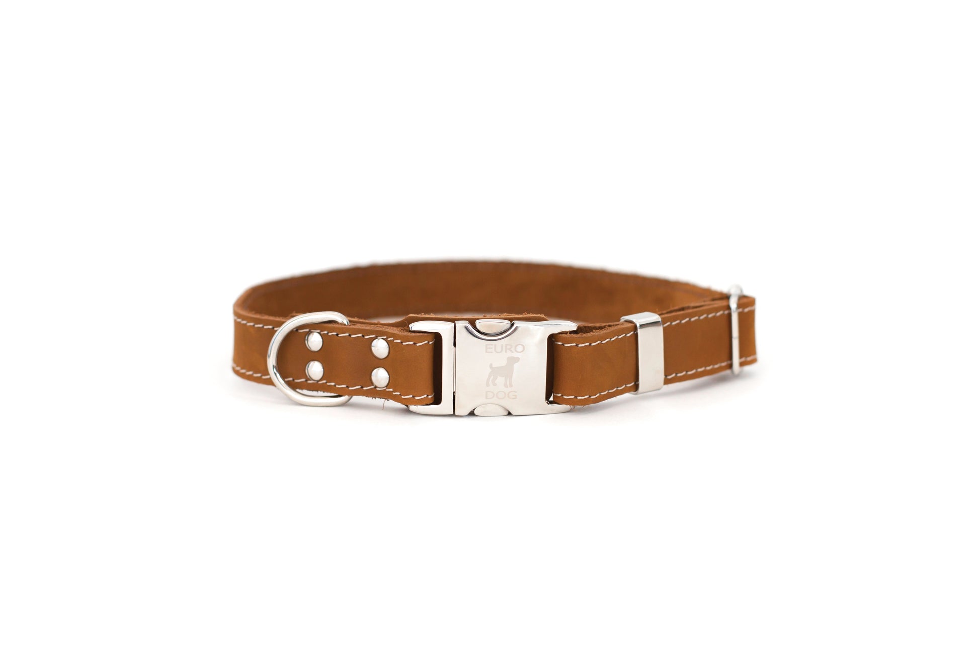 Dog Collar Quick-Release Style Leather Collar and Leash Set - gallery product image for dog collar