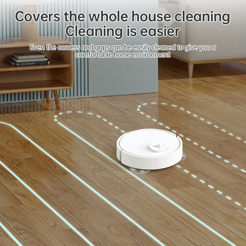 **3-in-1 Sweeping Robot: USB Charging, 1000Pa Suction, Auto-Clean for Pet Hair, Carpets & Floors** - Purrfect Pet Kingdom