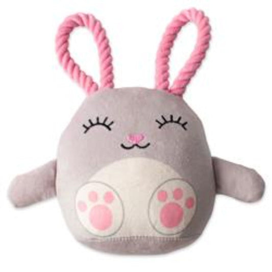 Ear-Resistible Buny Rope Ears Plush Dog Toy