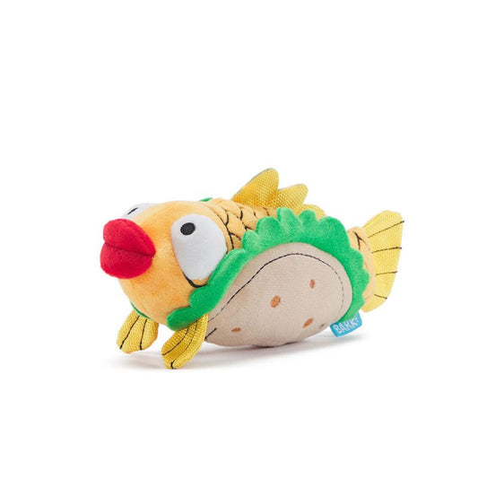 Ernesto the Fish Taco Plush Dog Toy