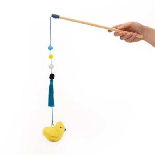 ZippyStick Bird Cat Toy