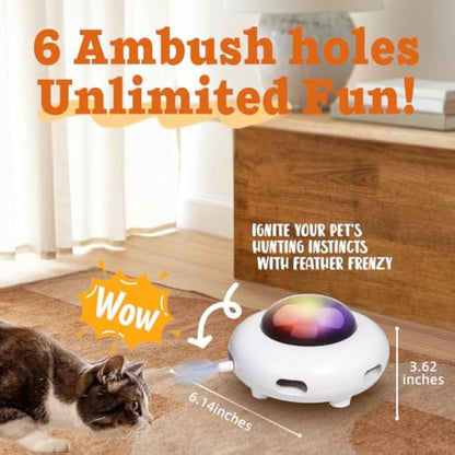 Interactive Cat Toys For Indoor Cats Automatic Kitten Toys