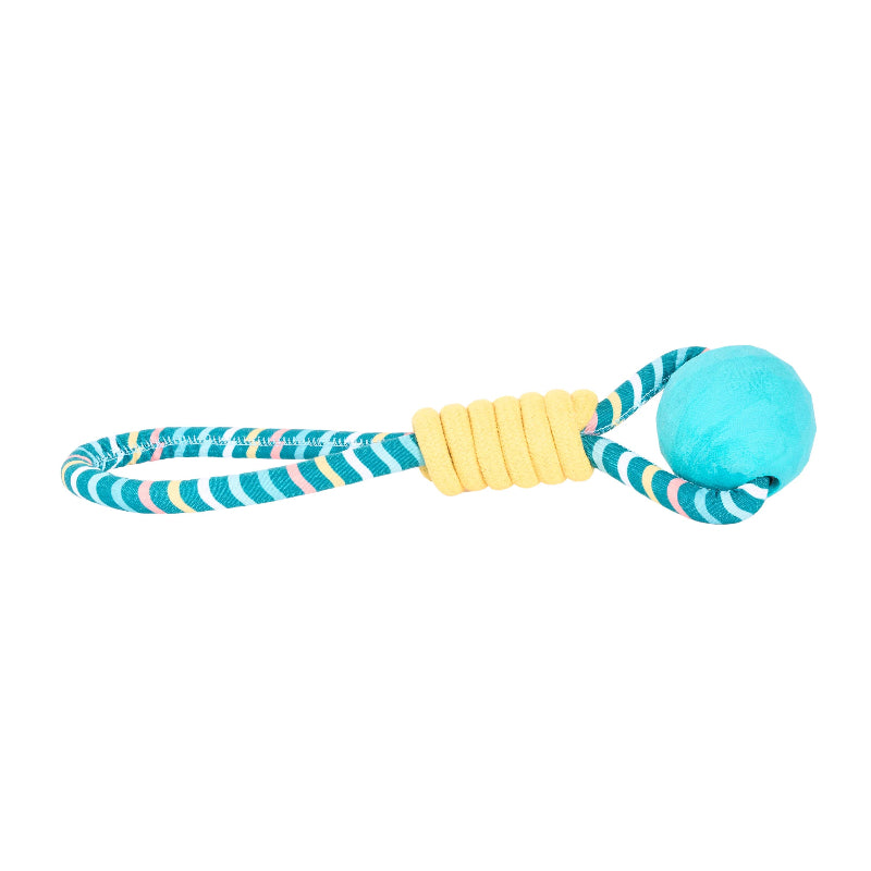 Razzle Rope Tugger Ball Dog Toy