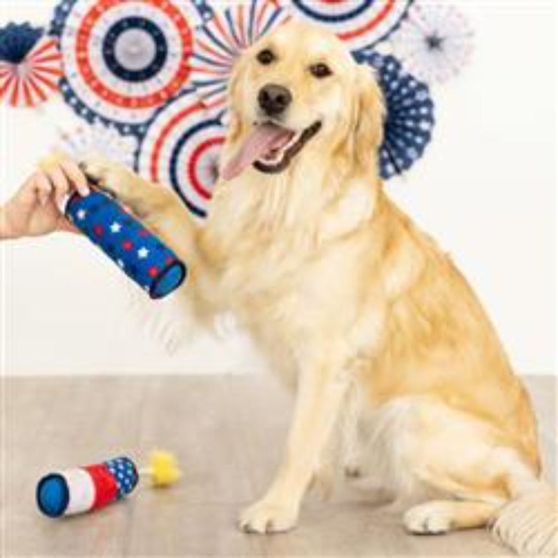 Sparkle On Plush Dog Toys - Set Of 2