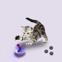 Glowing Transparent Interactive Cat Toy