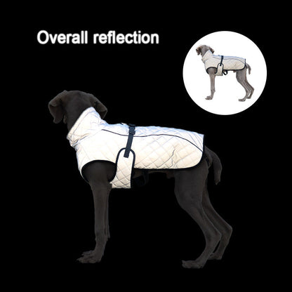 Pet Clothing Full-body Reflective Tactical Jacket For Dogs