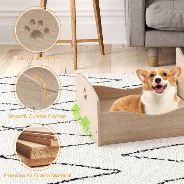 Purrfect Pet Kingdom 21 Inch Raised Dog Bed - Noble Style Purrfect Pet Kingdom