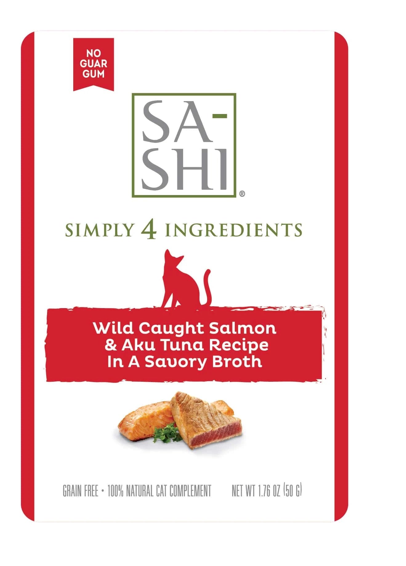 Sa - Shi Salon & Tuna Recipe (1.76oz) - Cat Food Topper - The Family Pet