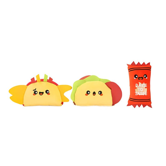 Fiesta Chewsday Taco Pupper Dog Toy Set - 3 pc