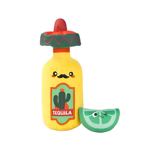 Fiesta Chewsday Tquila Squeak Plush Dog Toy