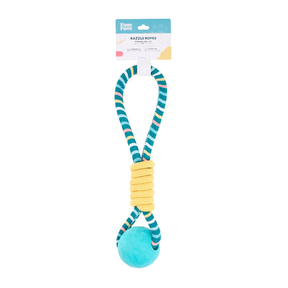 Razzle Rope Tugger Ball Dog Toy