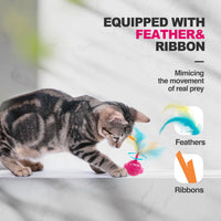Modern Cat Spinning Teaser Toy