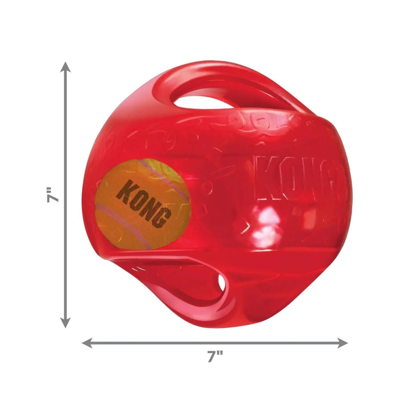KONG® Jumbler Ball XL 2 Pack Interactive Squeaky