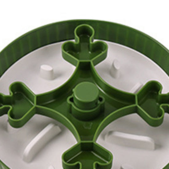 Pet Food Basin Rotating Game Board Anti-choke Silica Gel Pad