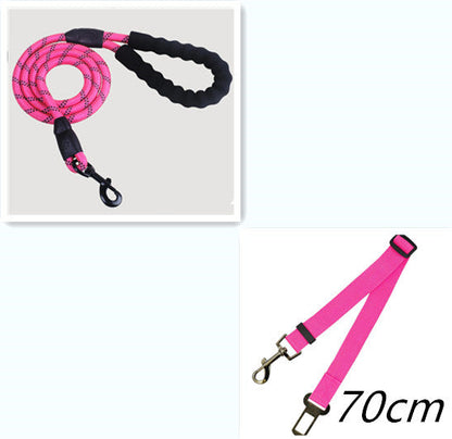 Reflective Dog Leash Nylon Pet Dog Leash Rope For Small