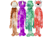 Multipet Crimpy Palz - Assorted Animals 20"