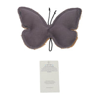 Country Living Canvas & Jute Butterfly-Shaped Dog Chew Toy –