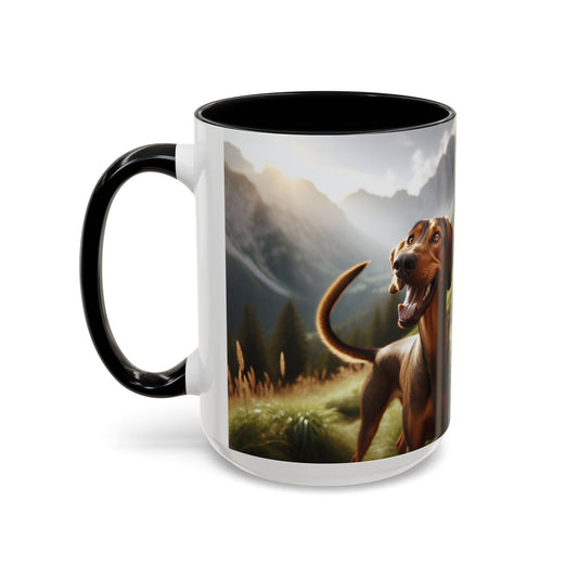 Bavarian Mountain Scent Hound Accent Coffee Mug - Perfect Gift for Dog Lovers