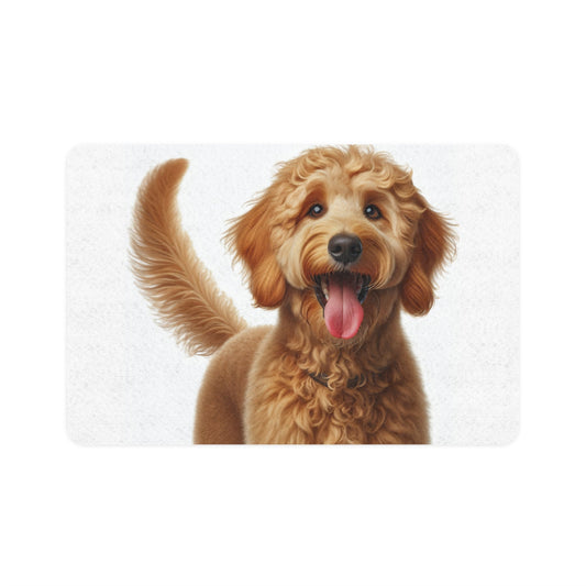 Pet Food Mat (12x18) - Goldendoodle