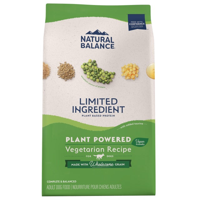 Natural Balance Limited Ingredient Plant Powered Vegetarian Dry Dog Food - Dry Dog Food - The Family Pet