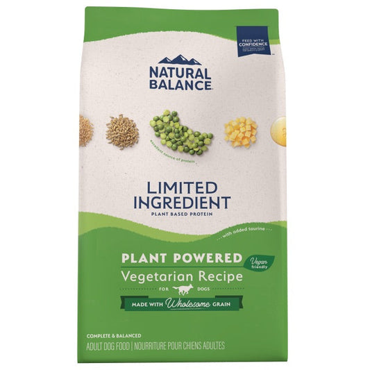 Natural Balance Limited Ingredient Plant Powered Vegetarian Dry Dog Food - Dry Dog Food - The Family Pet
