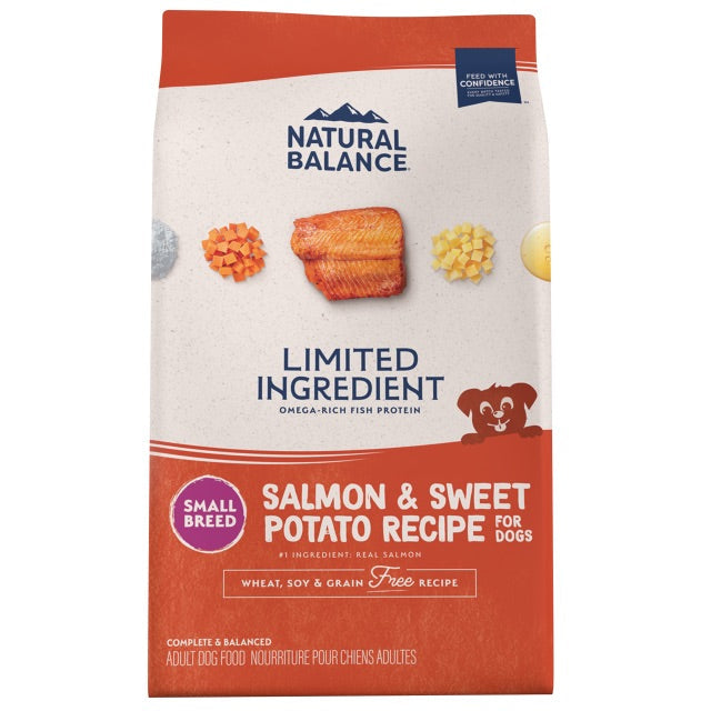 Natural Balance Limited Ingredient Salmon & Sweet Potato Small Breed Dry Dog Food - Dry Dog food - The Family Pet