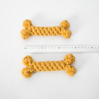 Knitted Knot Cotton Rope Bone Toy