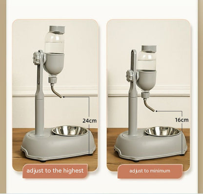 Non Wet Mouth Hanging Dog Water Dispenser For Pets