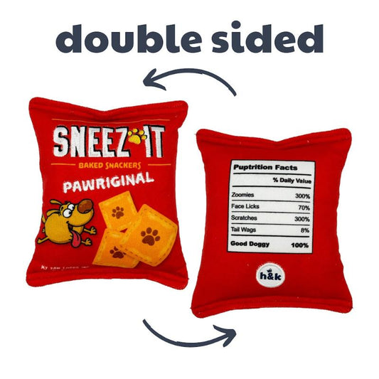 Power Plush Sneeze It Plush Dog Toy - 2 Sizes