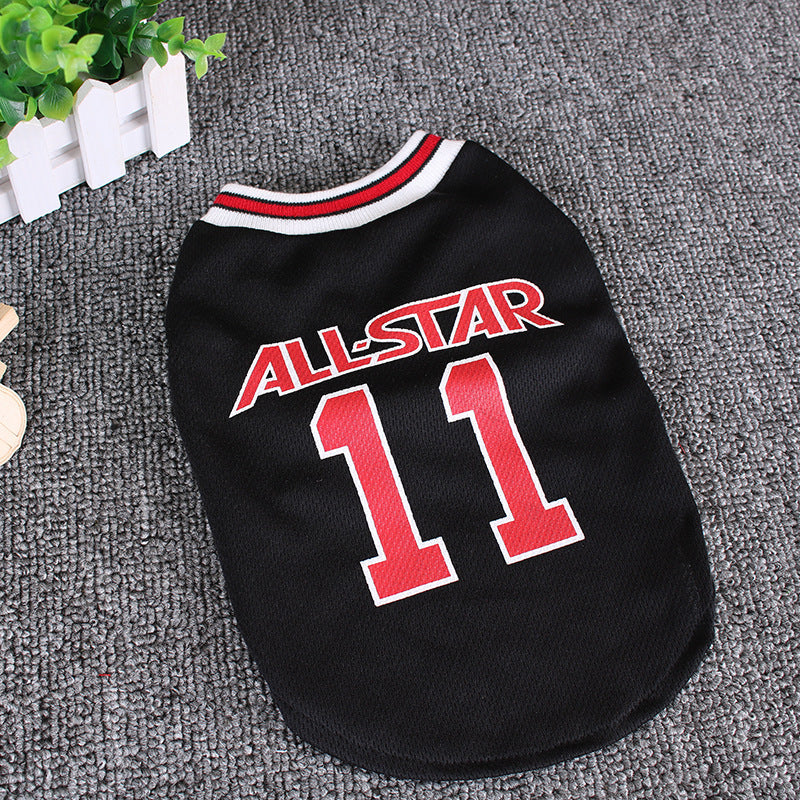 All-Star Number 11 Pet Jersey - Purrfect Pet Kingdom
