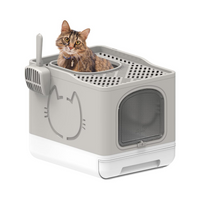 Go Fresh-  Portable Foldable Cat Litter Box