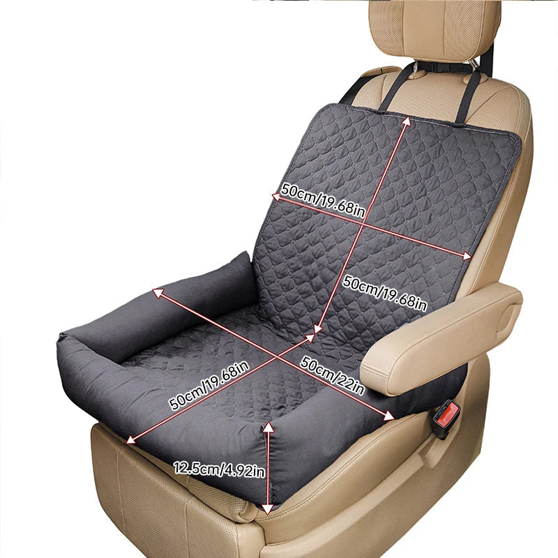 Waterproof Pet Car Seat Cover & Nest: Anti - Dirty for Medium & Small Dogs/Cats - Purrfect Pet Kingdom