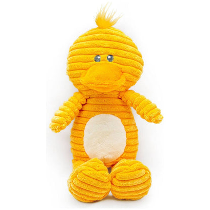 Thoozy Pet Tuff & Cuddly Yellow Duck Plush Dog Toy - 12.5"