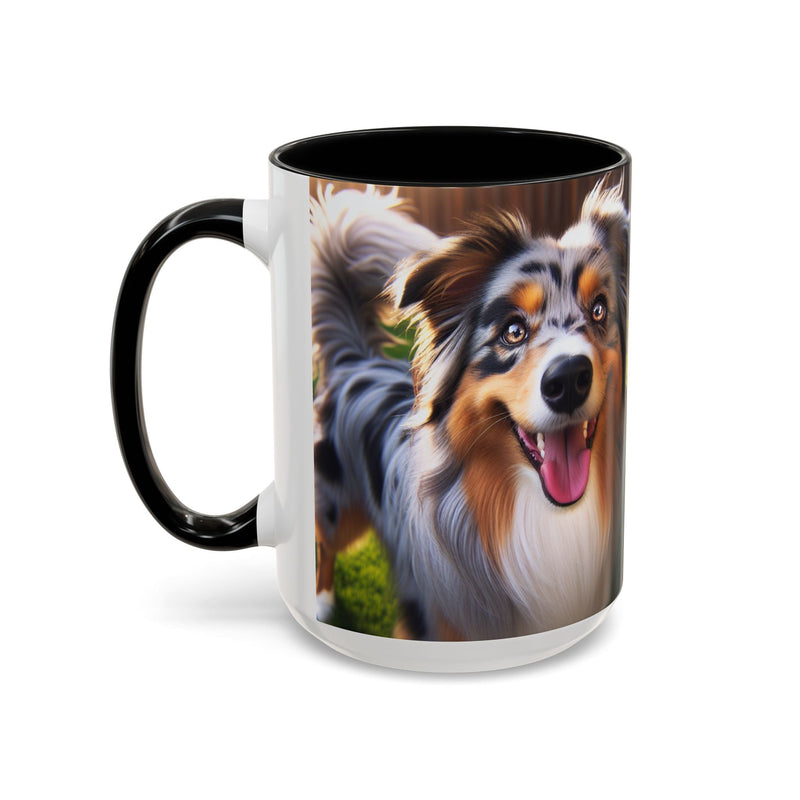 Australian Shepherd Accent Coffee Mug - Perfect Gift for Dog Lovers