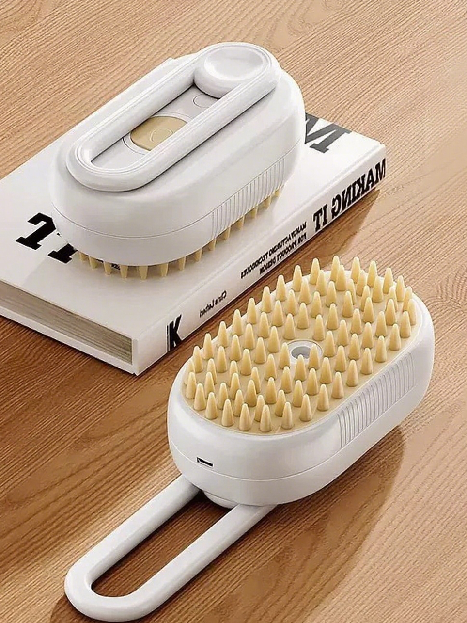 Advanced Steam Pet Grooming Brush for Stress-Free Shedding