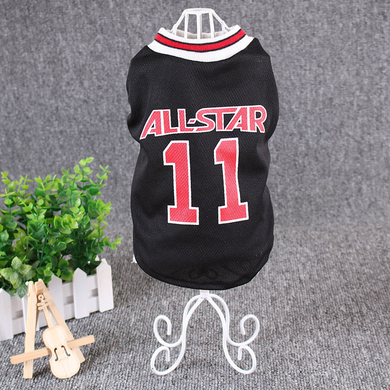 All-Star Number 11 Pet Jersey - Purrfect Pet Kingdom