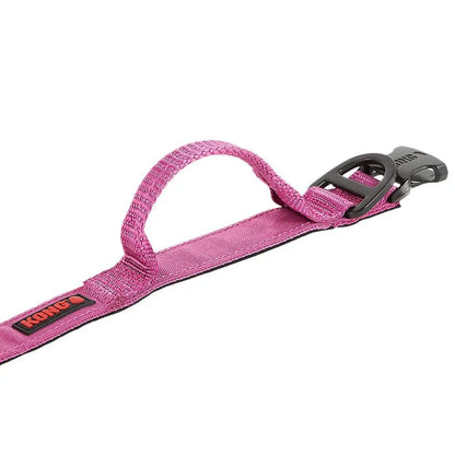 KONG Large Pink Dog Collar Ultra Durable Padded Handle