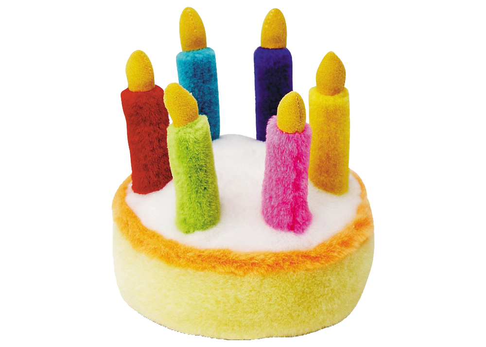 Multipet Birthday Cake (Plays the "Happy Birthday" Tune!) 5.5"