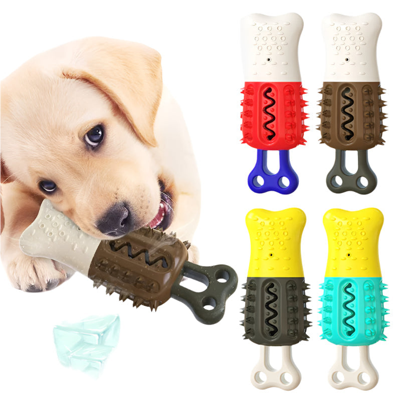 Cooling Teeth Cleaning Popsicle Dog Toy