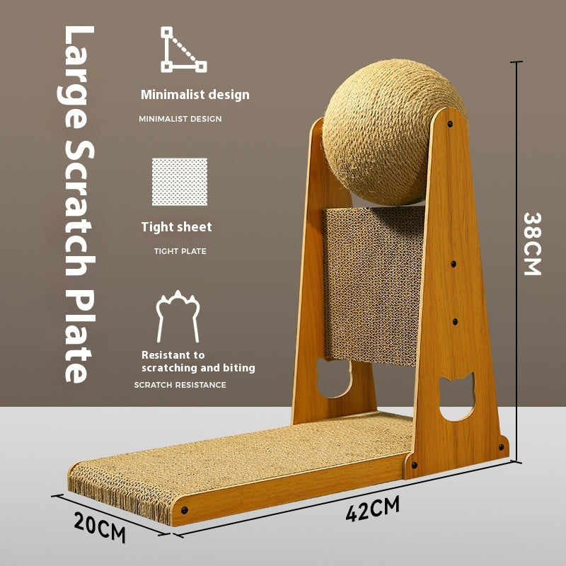 Cat Scratch Board Wear-resistant Non-dandruff Vertical Sisal