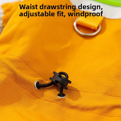 Reflective Color Block Dog Jumpsuit, Waterproof Four-legged