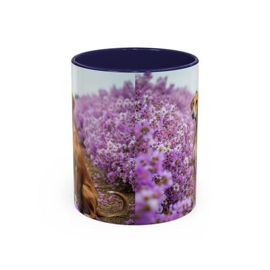 Banjara Hound Accent Coffee Mug - Perfect Gift for Dog Lovers