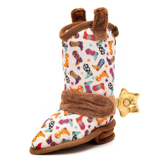 Wild Wild West Boot Dog Toy - 2 Sizes