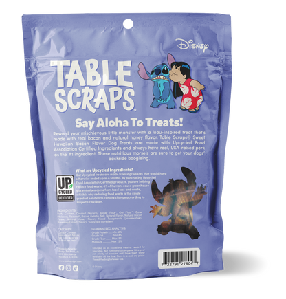 Stitch Sweet Hawaiian Bacon Flavor Dog Treats - Table Scraps Treats