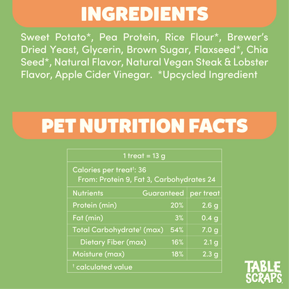 Finding Nemo Vegan Surf & Turf Flavor Dog Treats - Table Scraps Treats